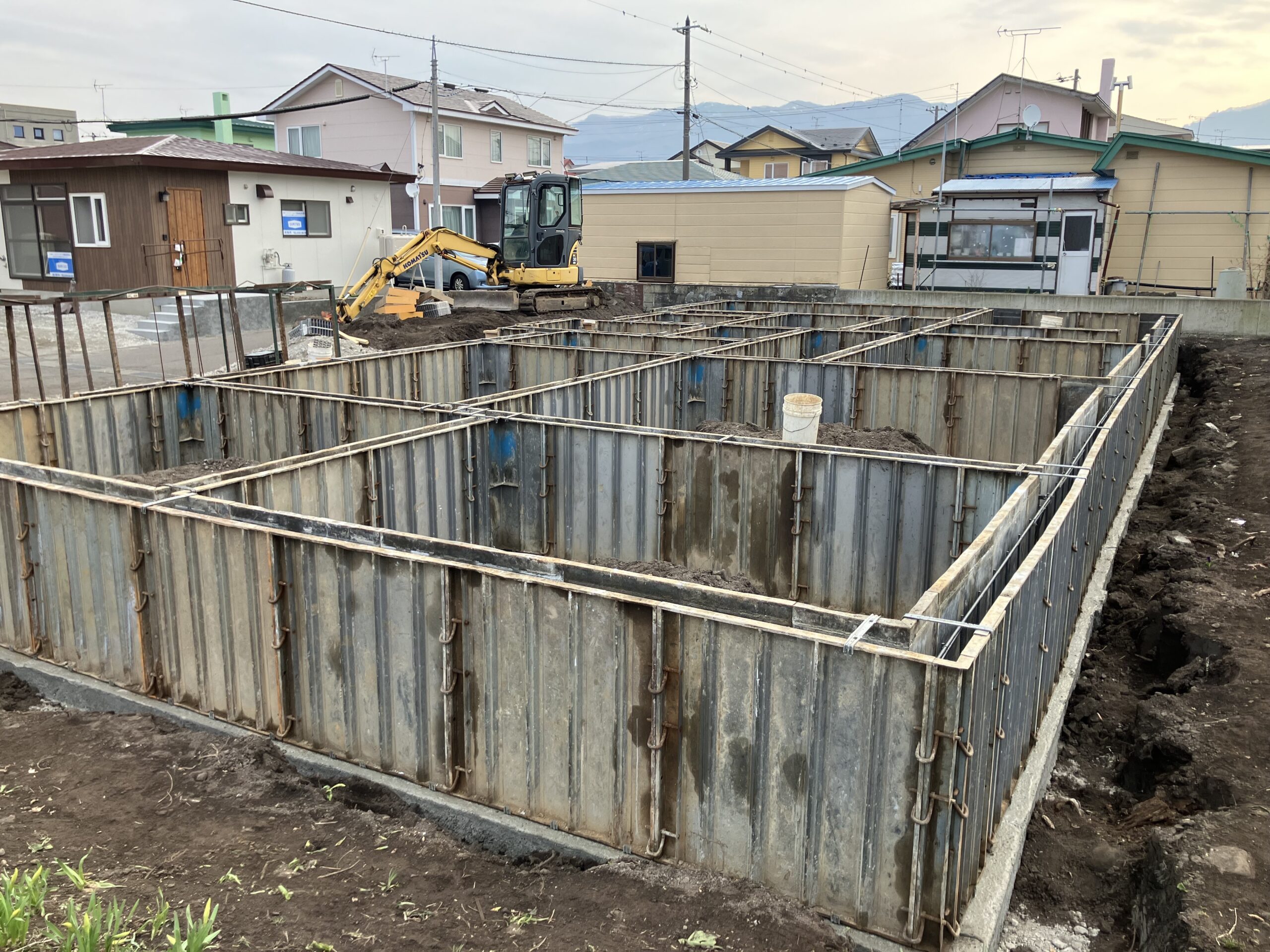 伊達市舟岡町新築工事3