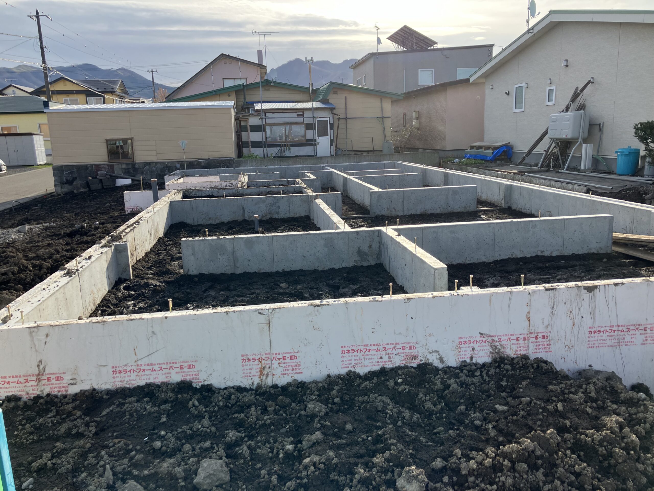 伊達市舟岡町新築工事4