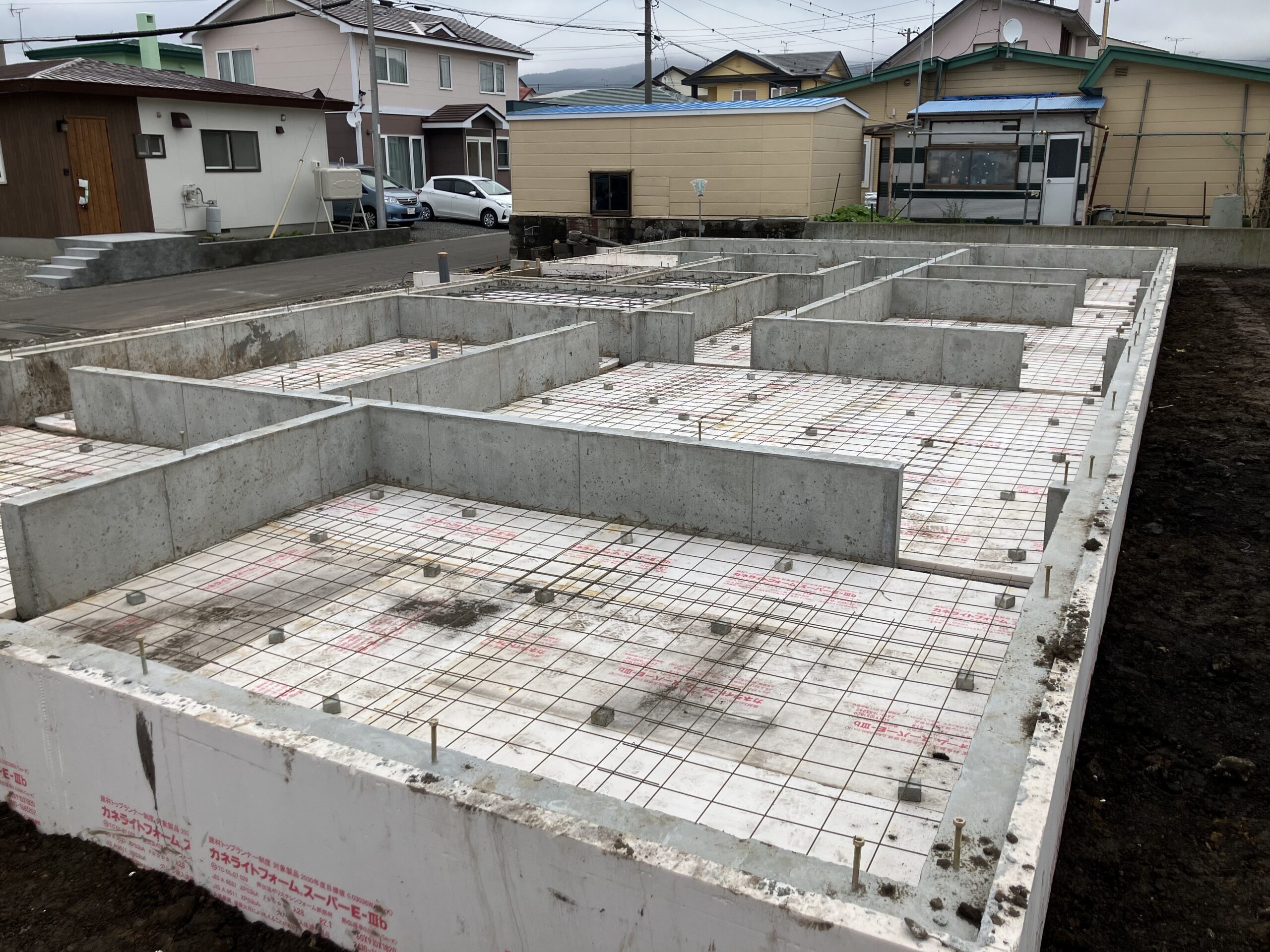 伊達市舟岡町新築工事4