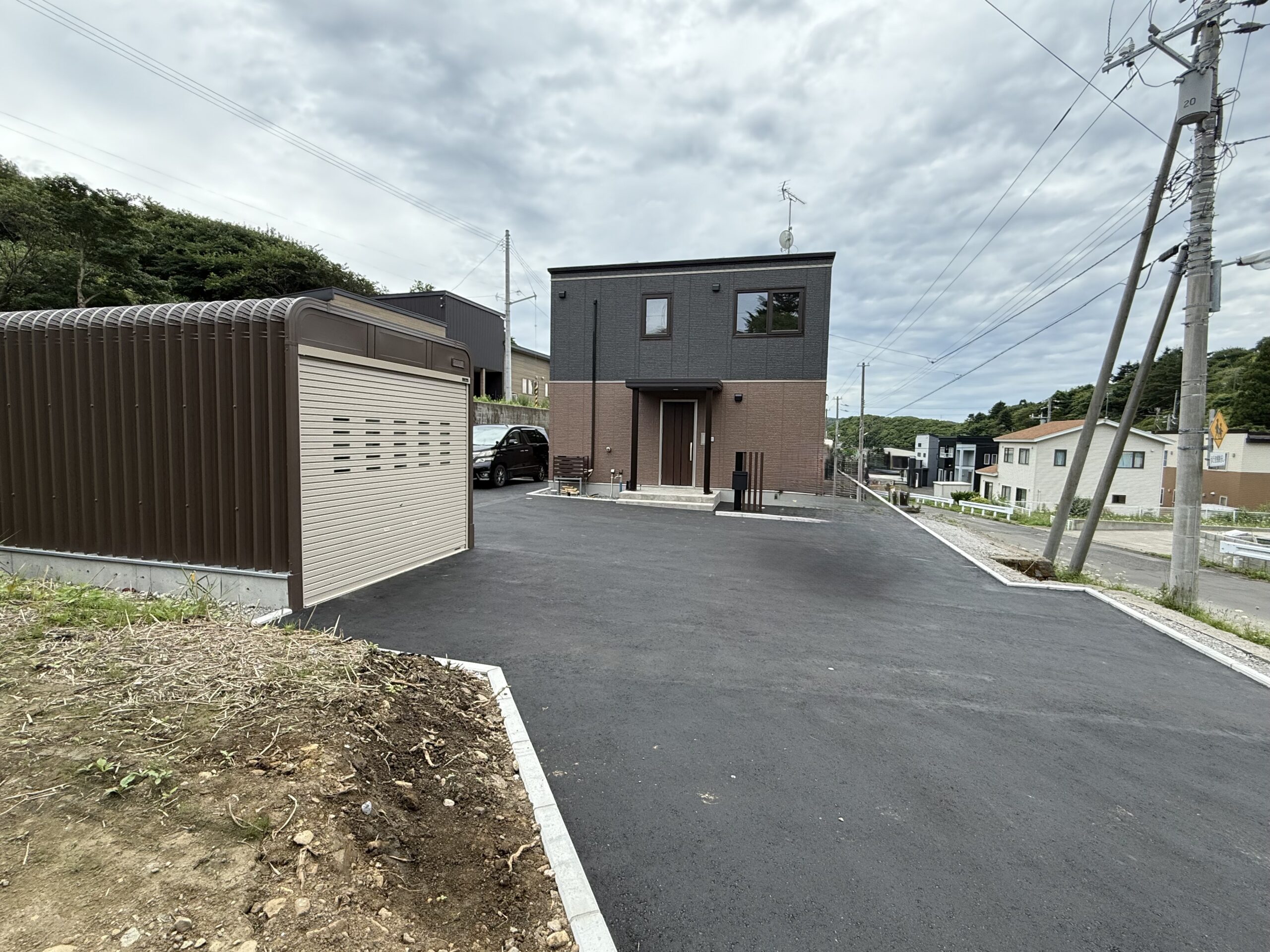 室蘭市母恋南町外構工事11