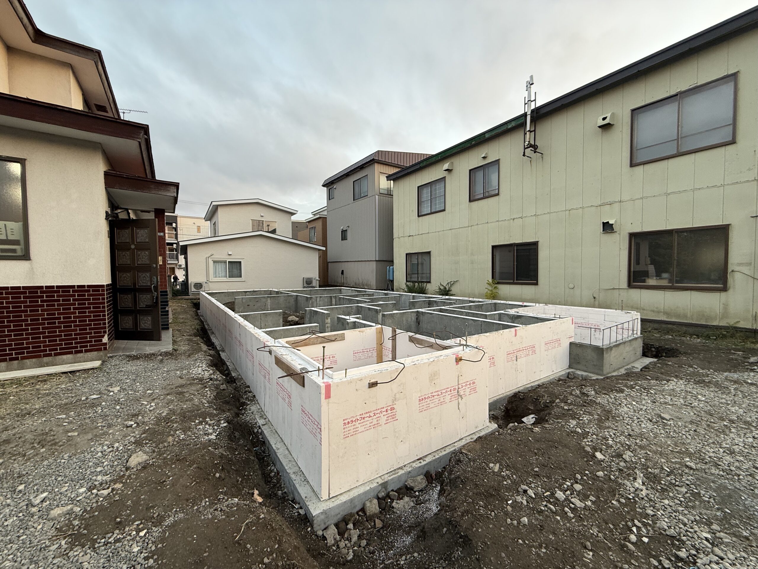 室蘭市寿町新築工事6