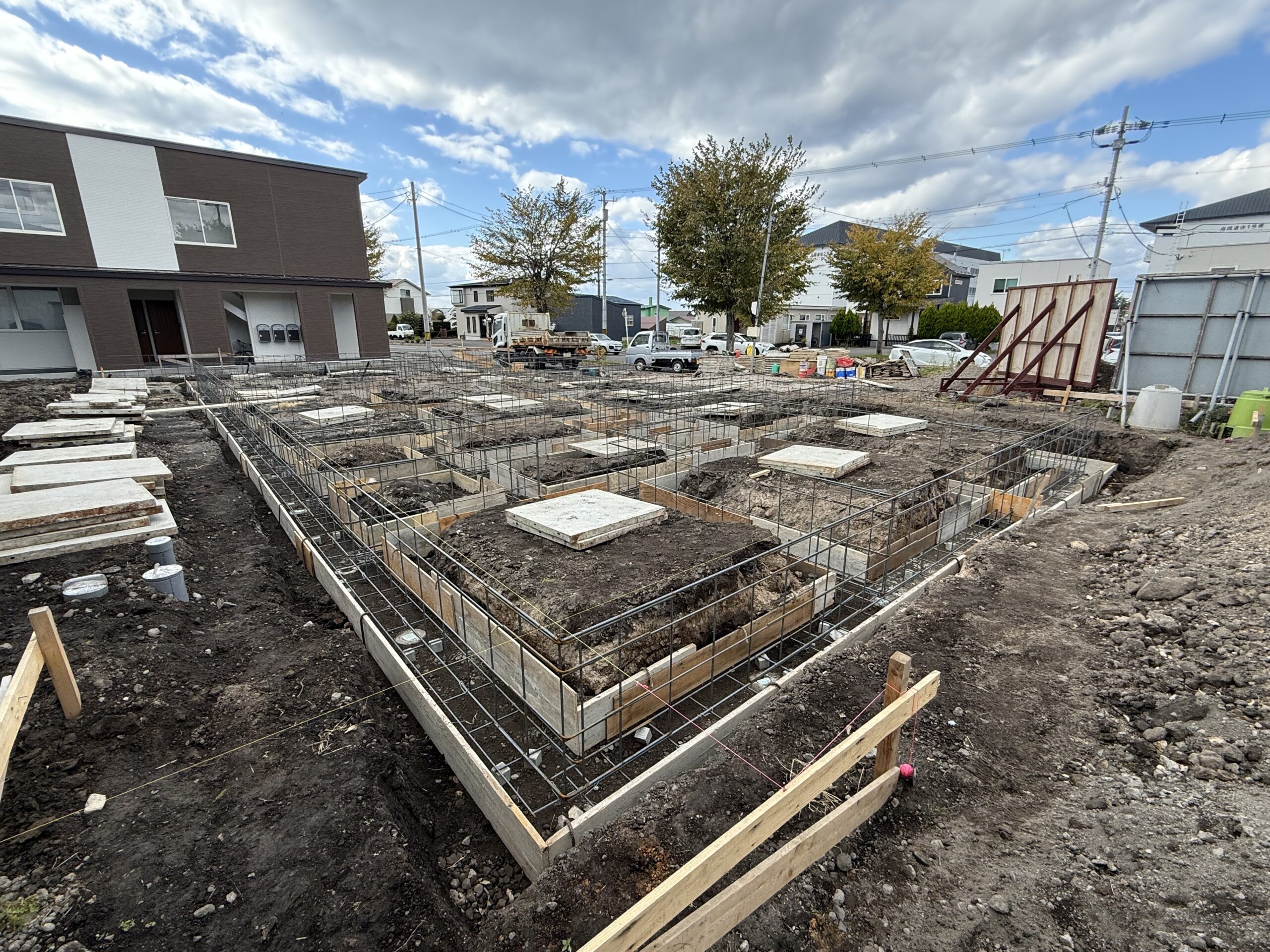 伊達市舟岡町アパート新築工事2