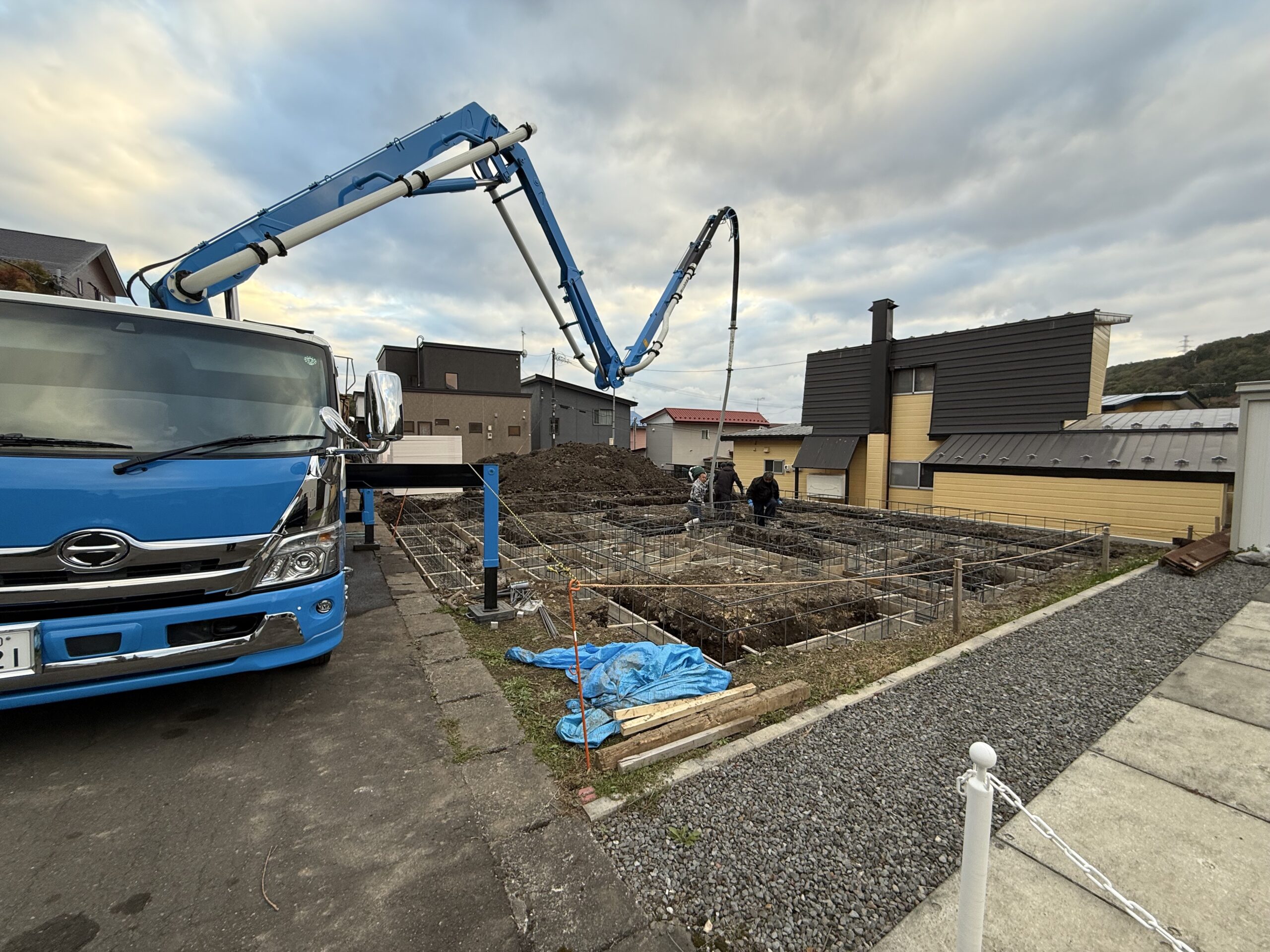室蘭市天神町新築工事4