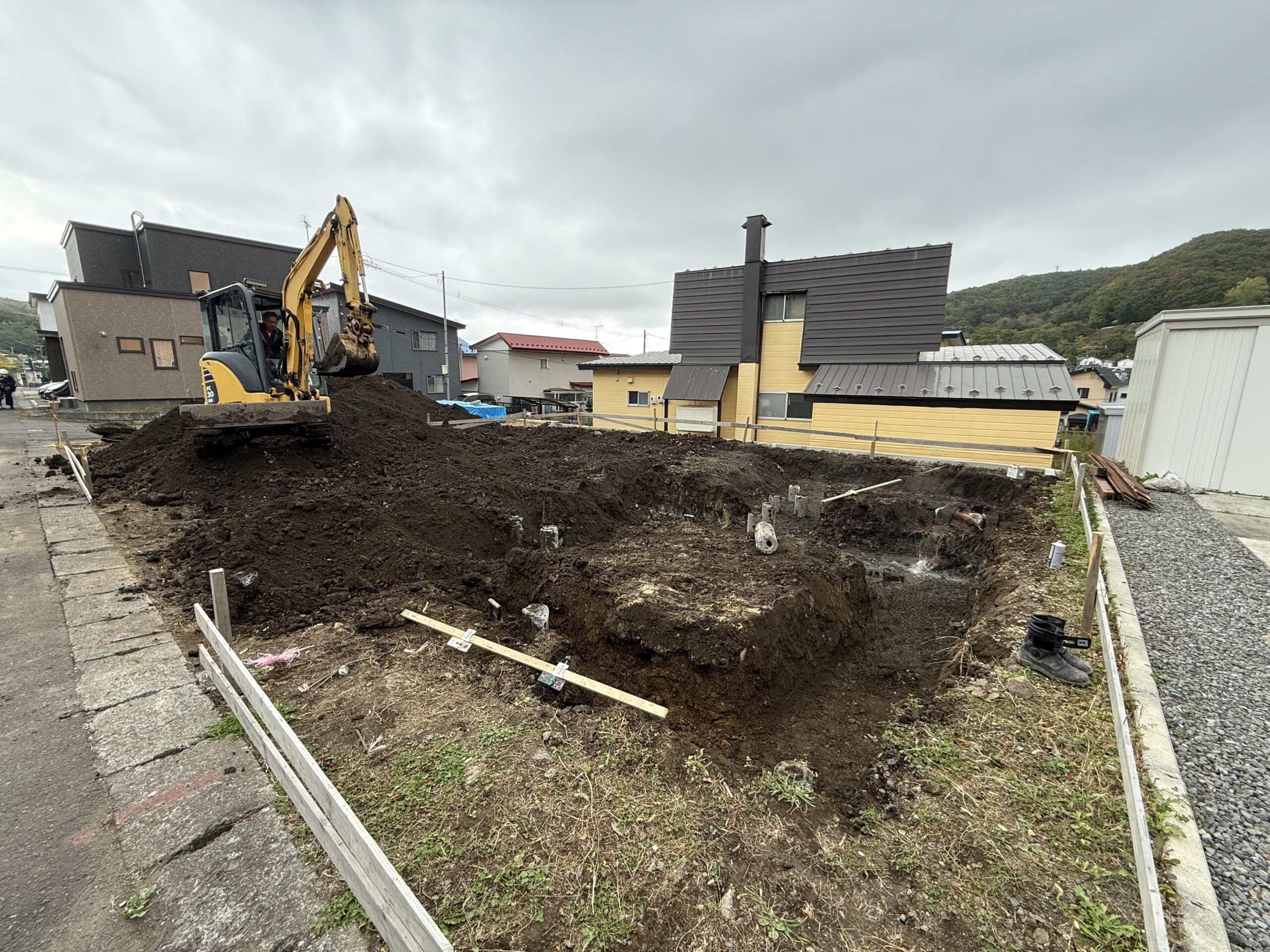 室蘭市天神町新築工事2
