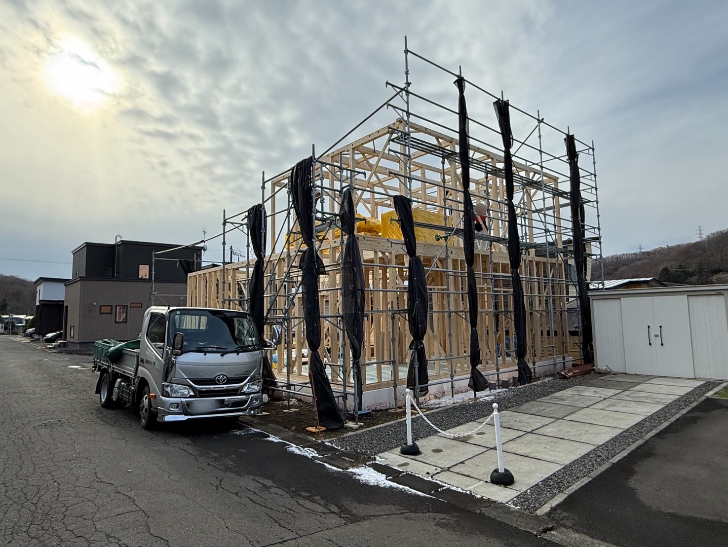 室蘭市天神町新築工事12