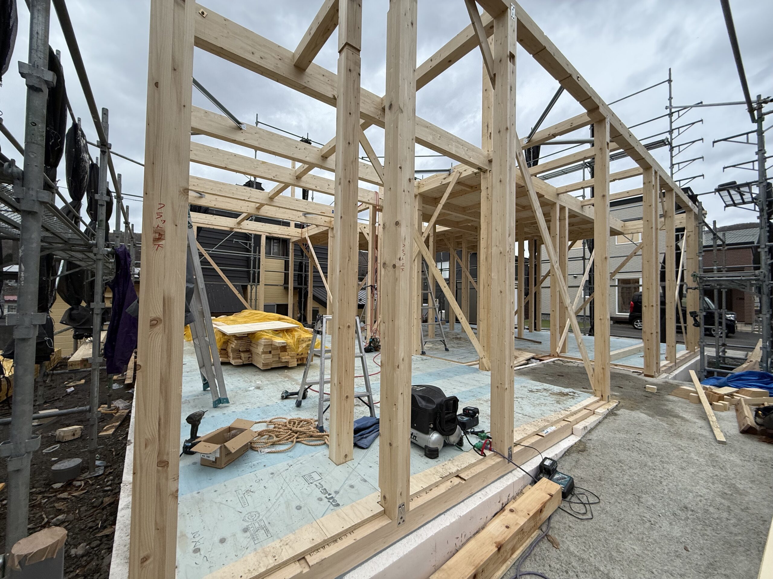 室蘭市天神町新築工事11