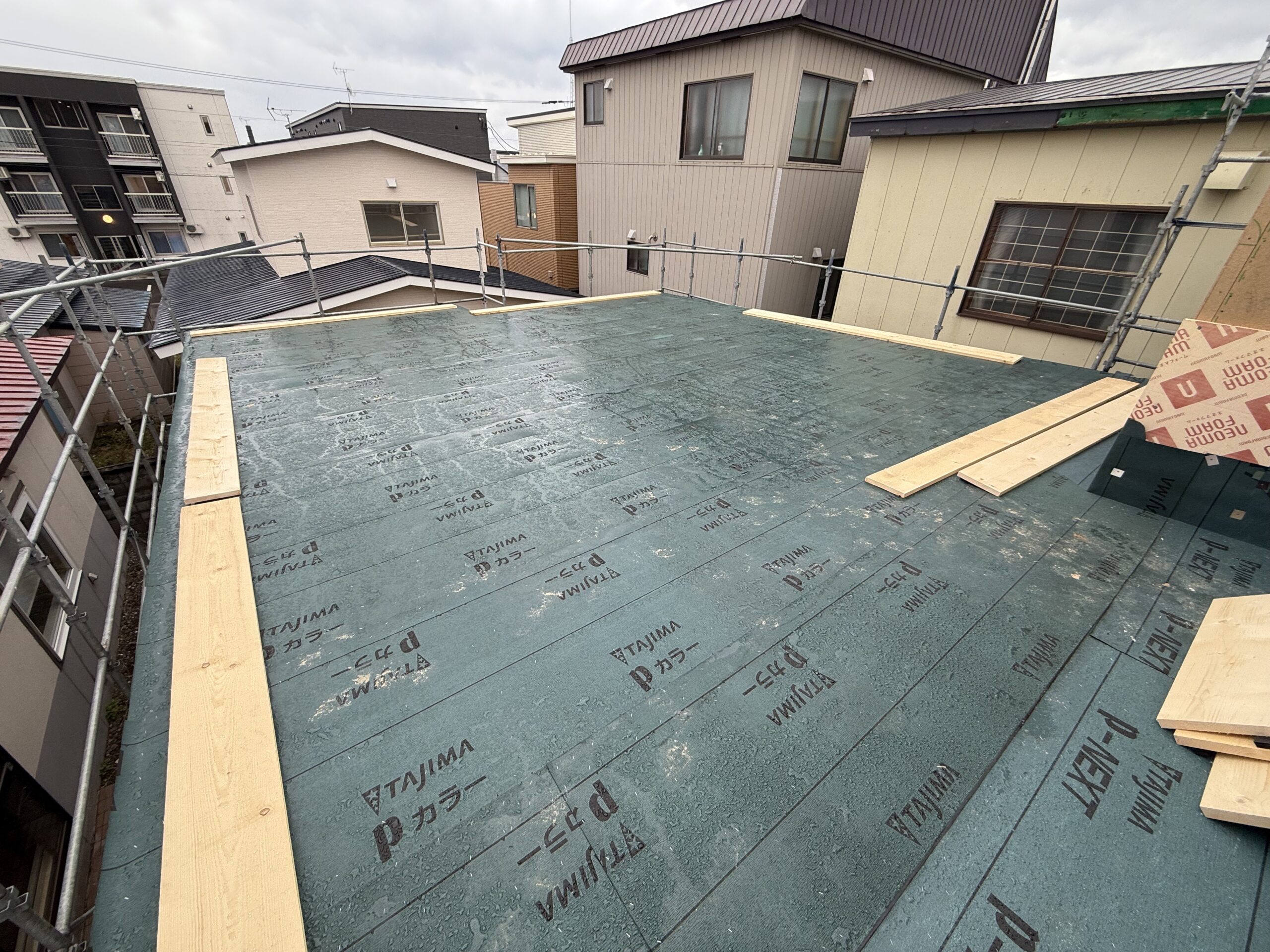 室蘭市寿町新築工事14