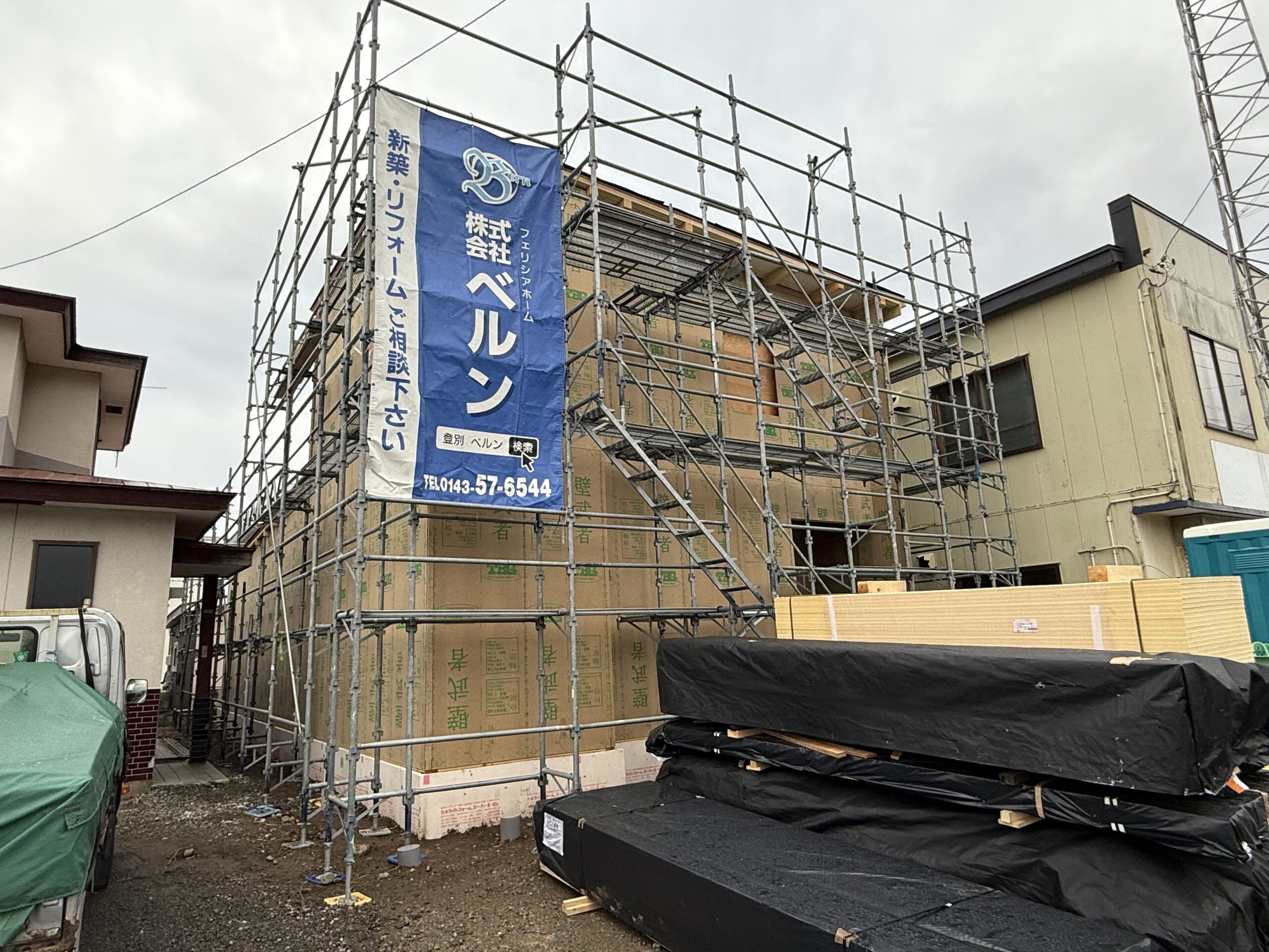 室蘭市寿町新築工事15