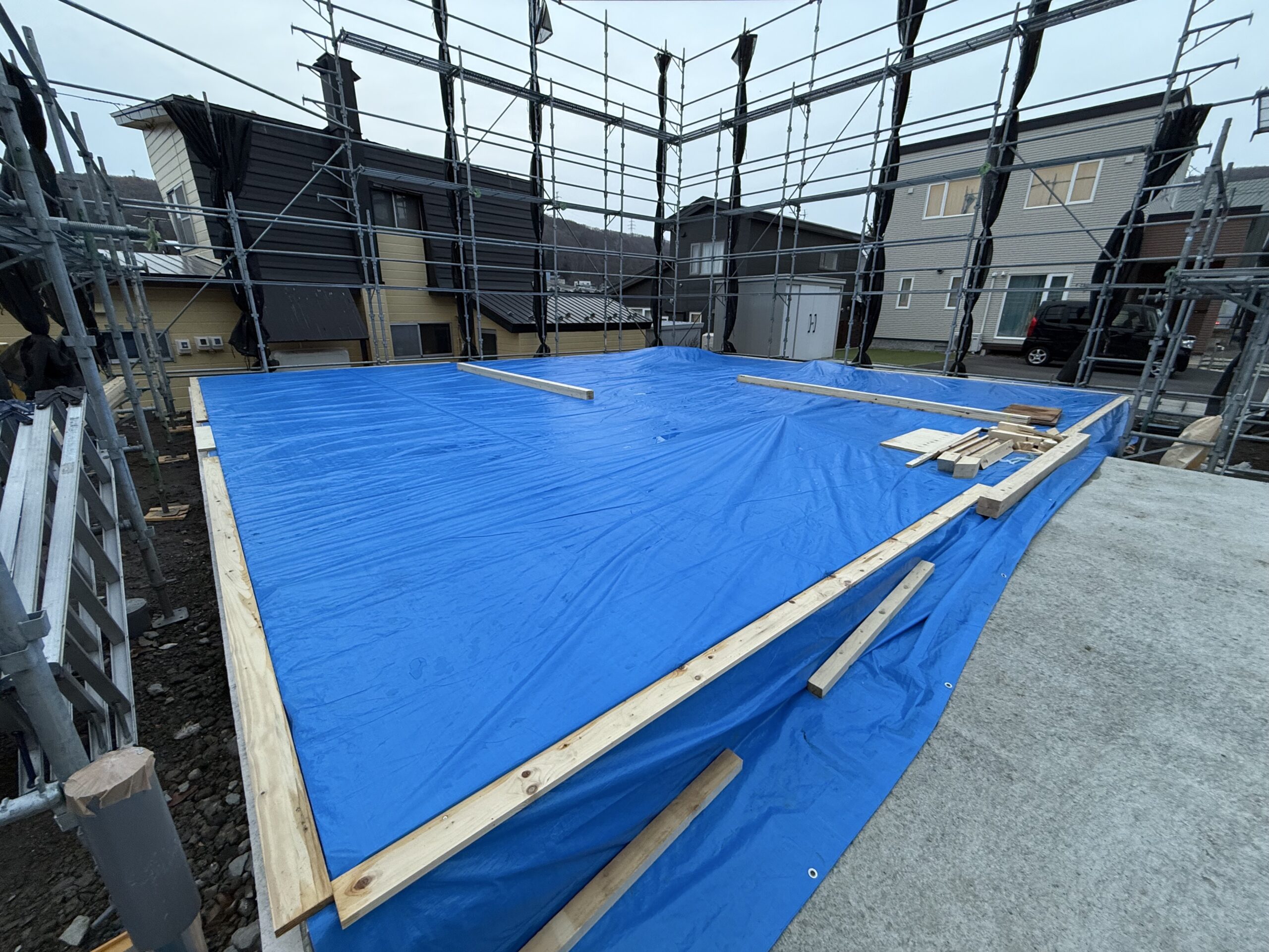 室蘭市天神町新築工事10