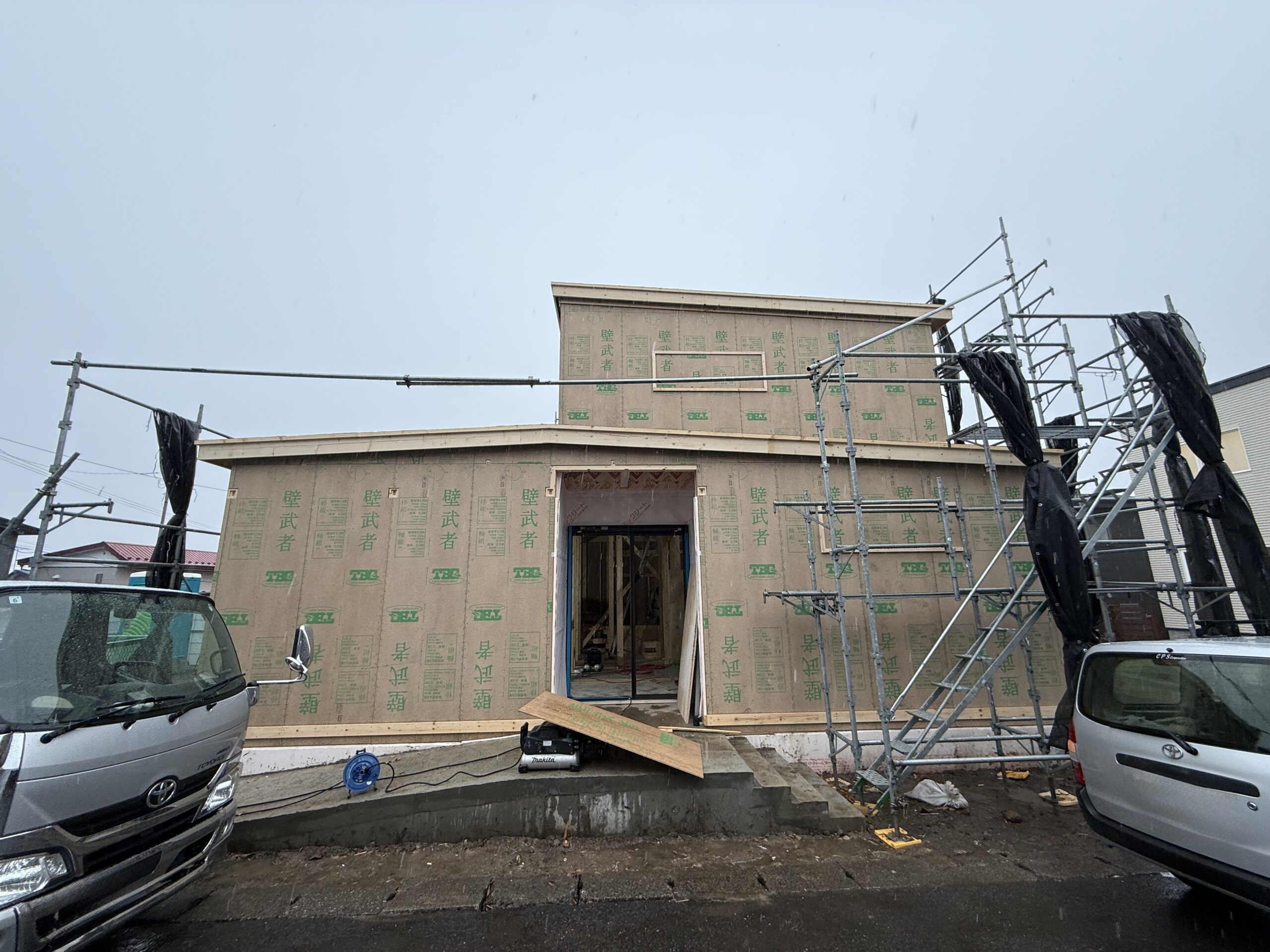 室蘭市天神町新築工事13