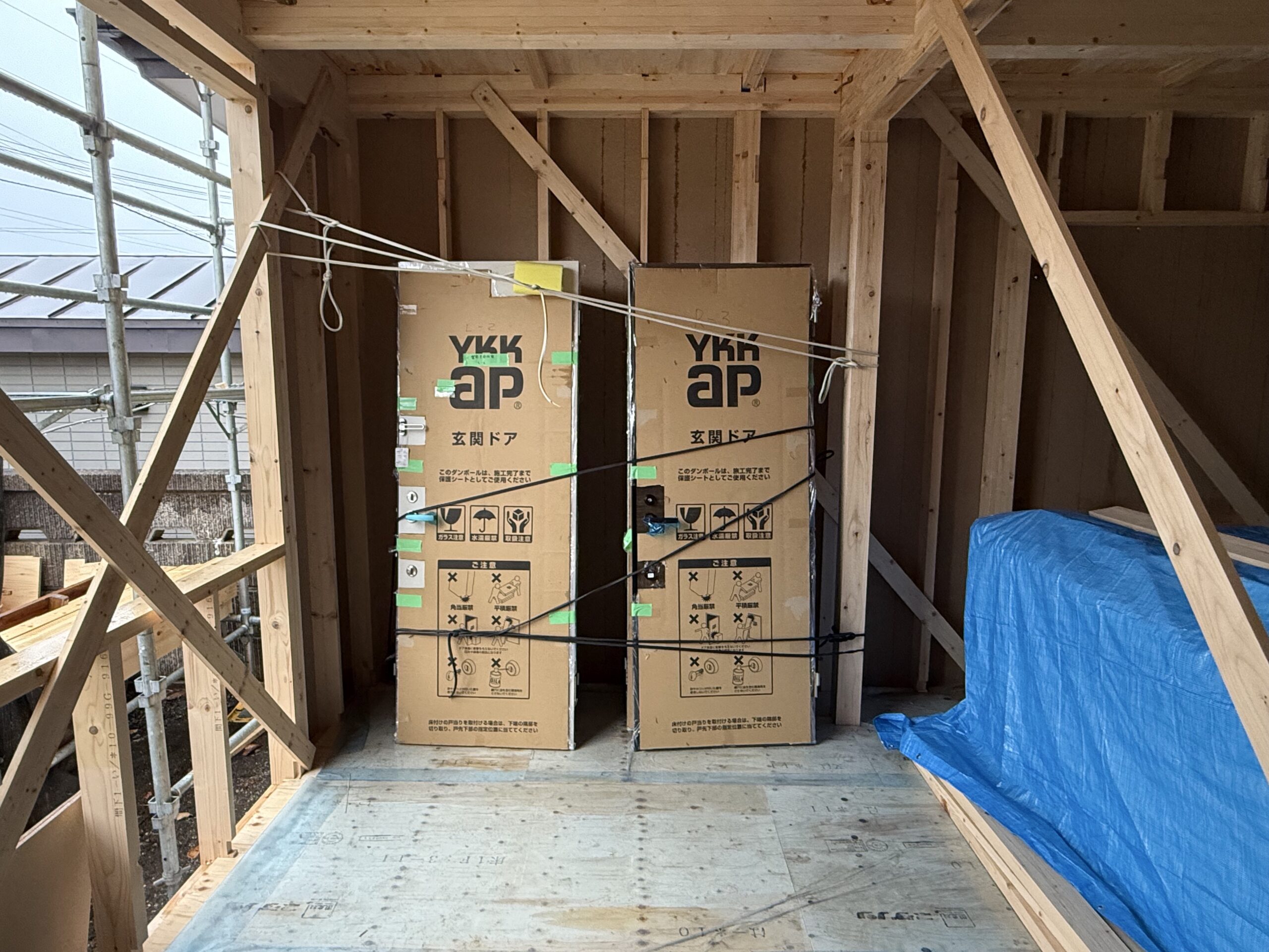 登別市中央町アパート新築工事10