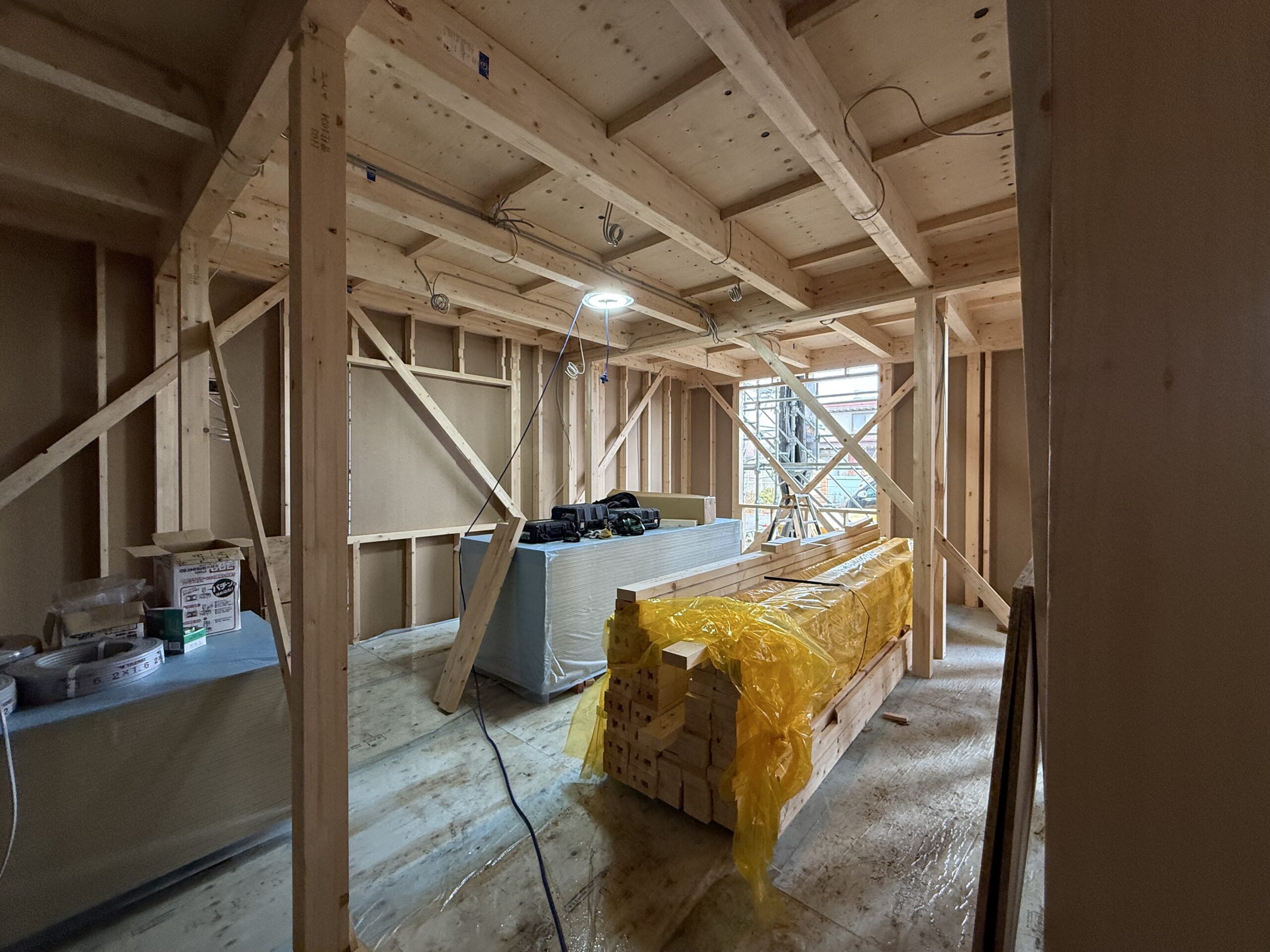 登別市中央町アパート新築工事11