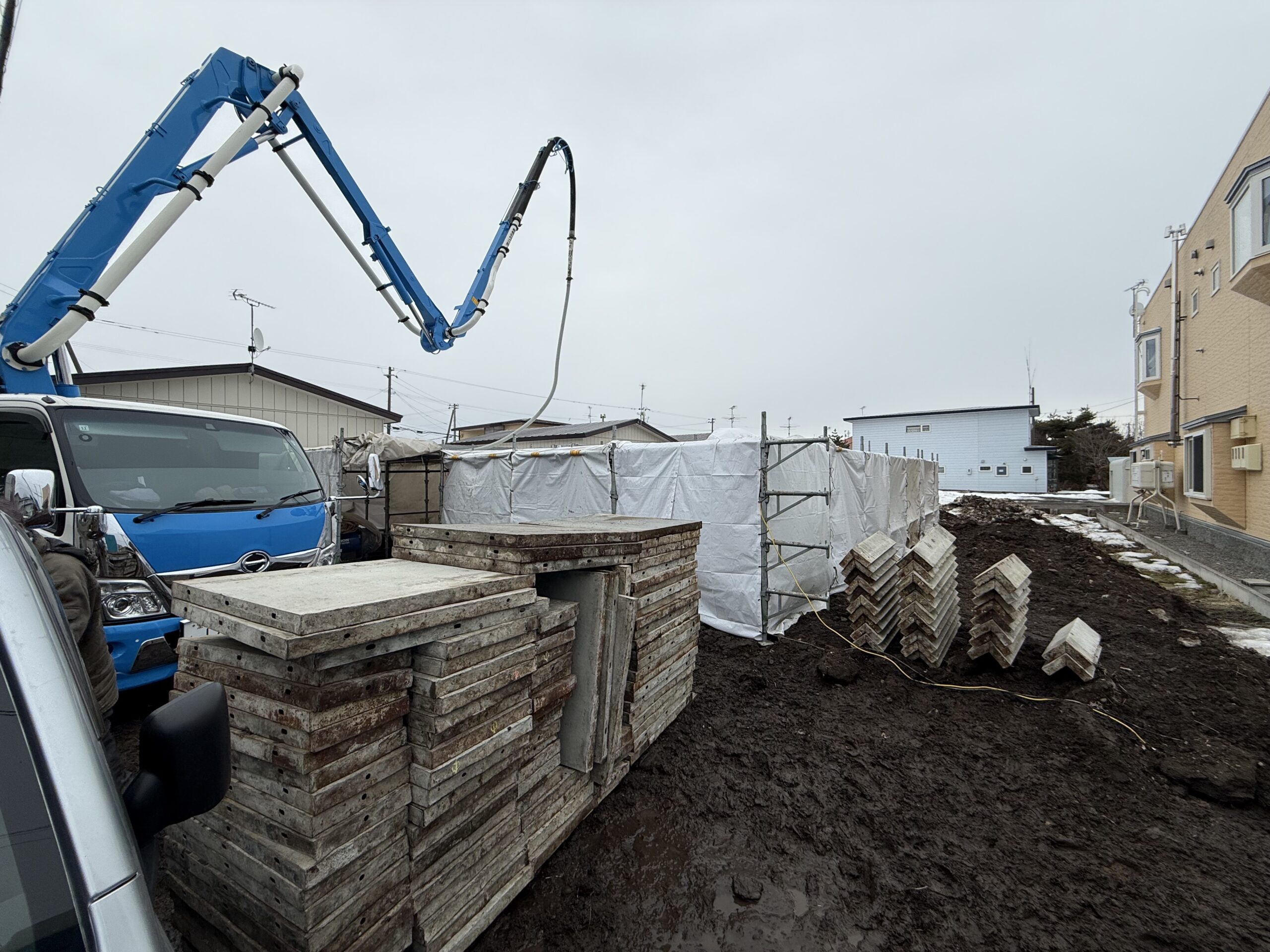 伊達市舟岡町新築工事3