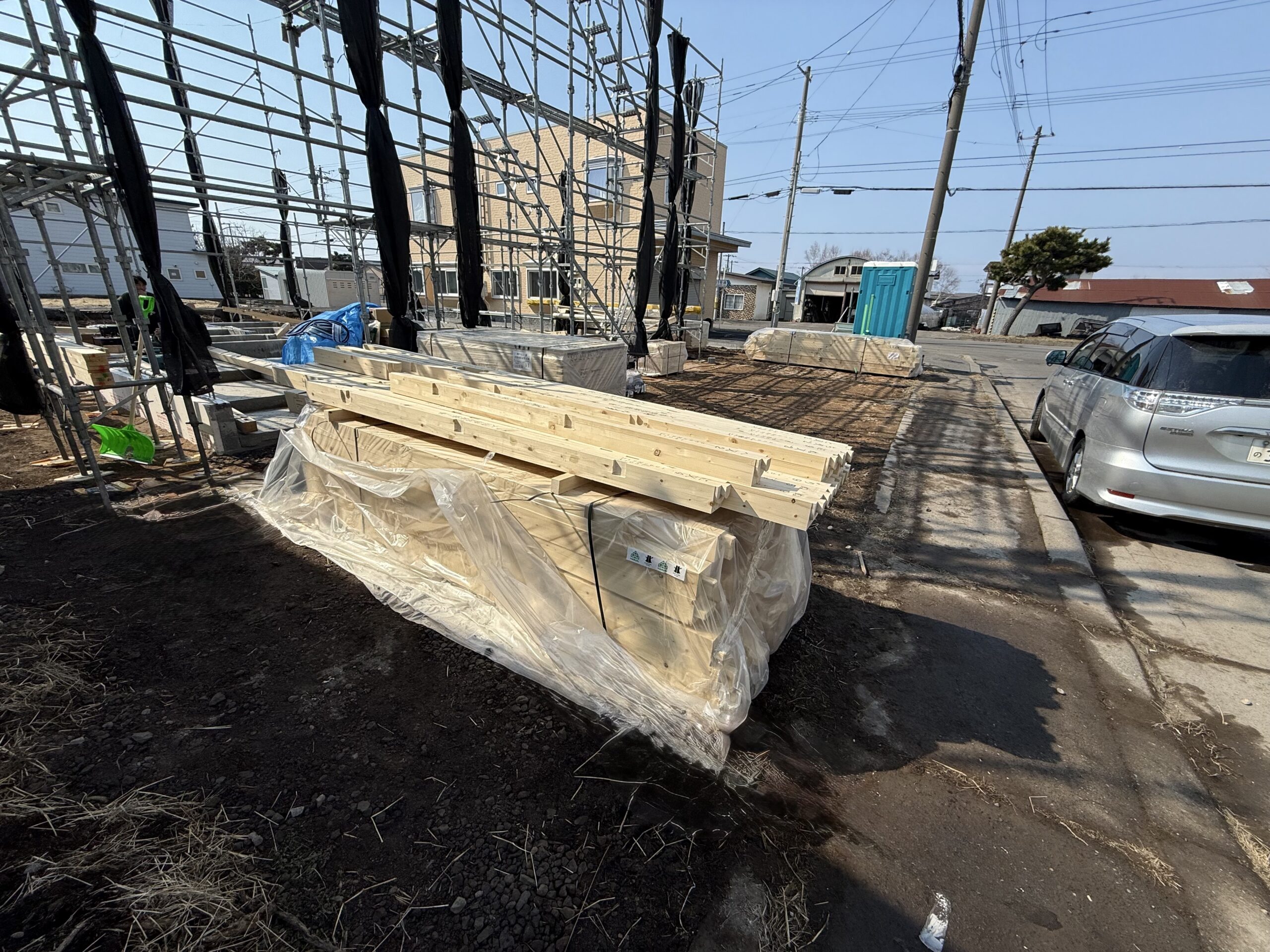 伊達市舟岡町新築工事5