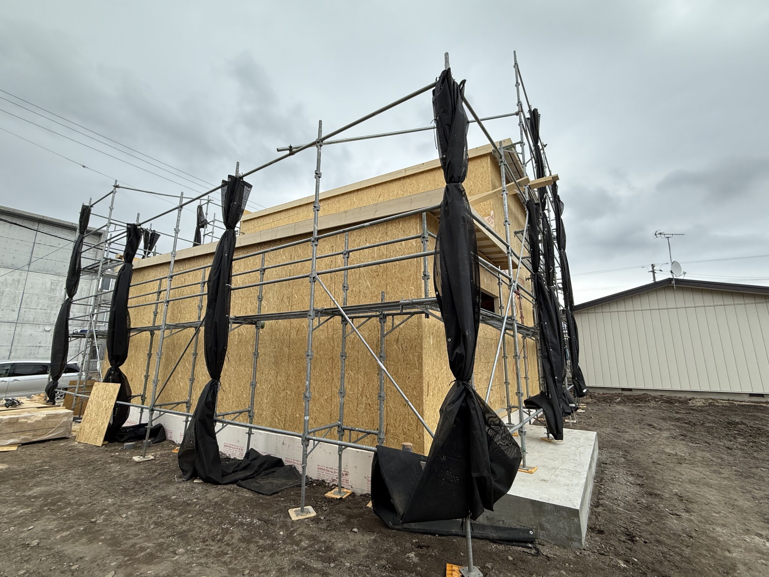 伊達市舟岡町新築工事9