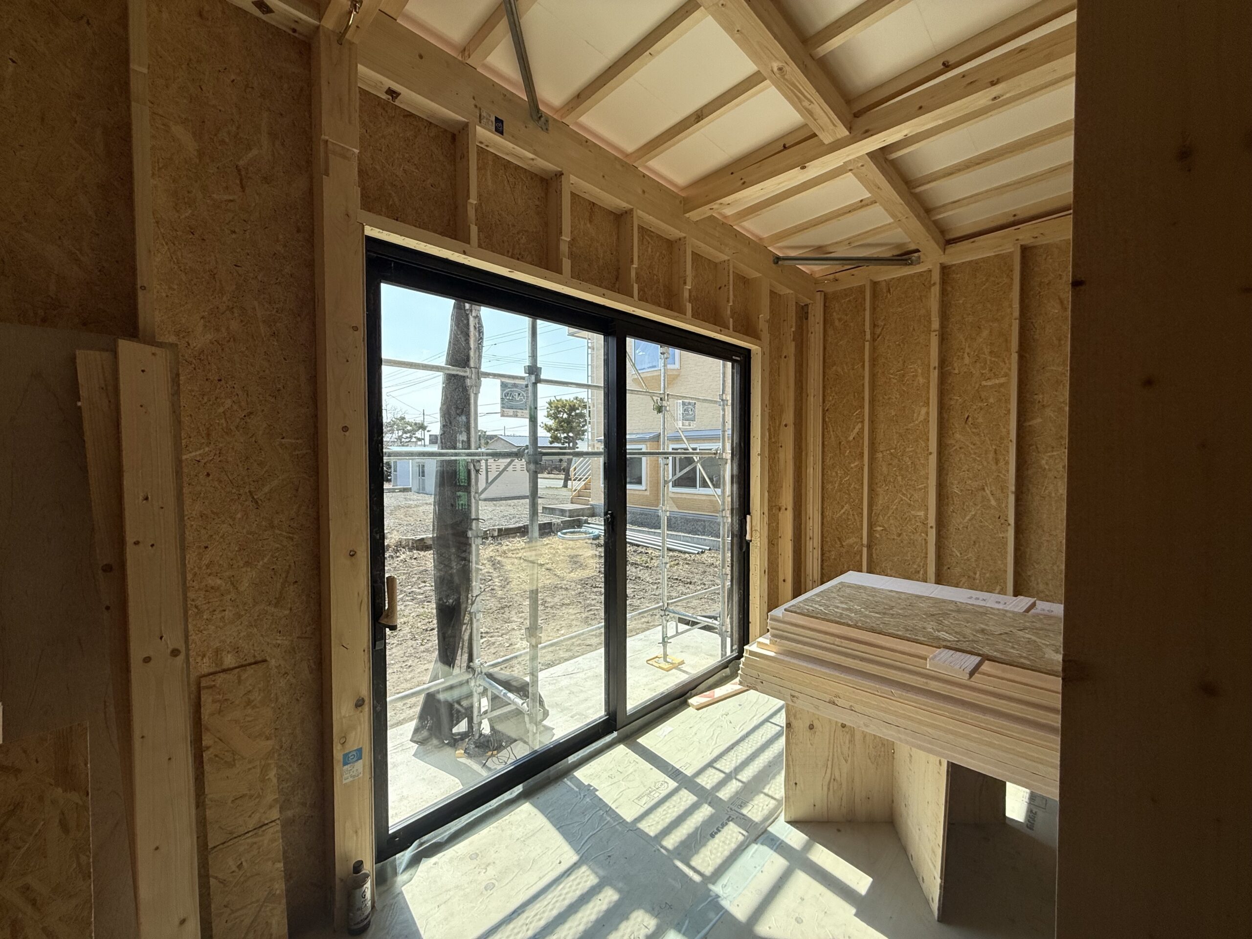 伊達市舟岡町新築工事12