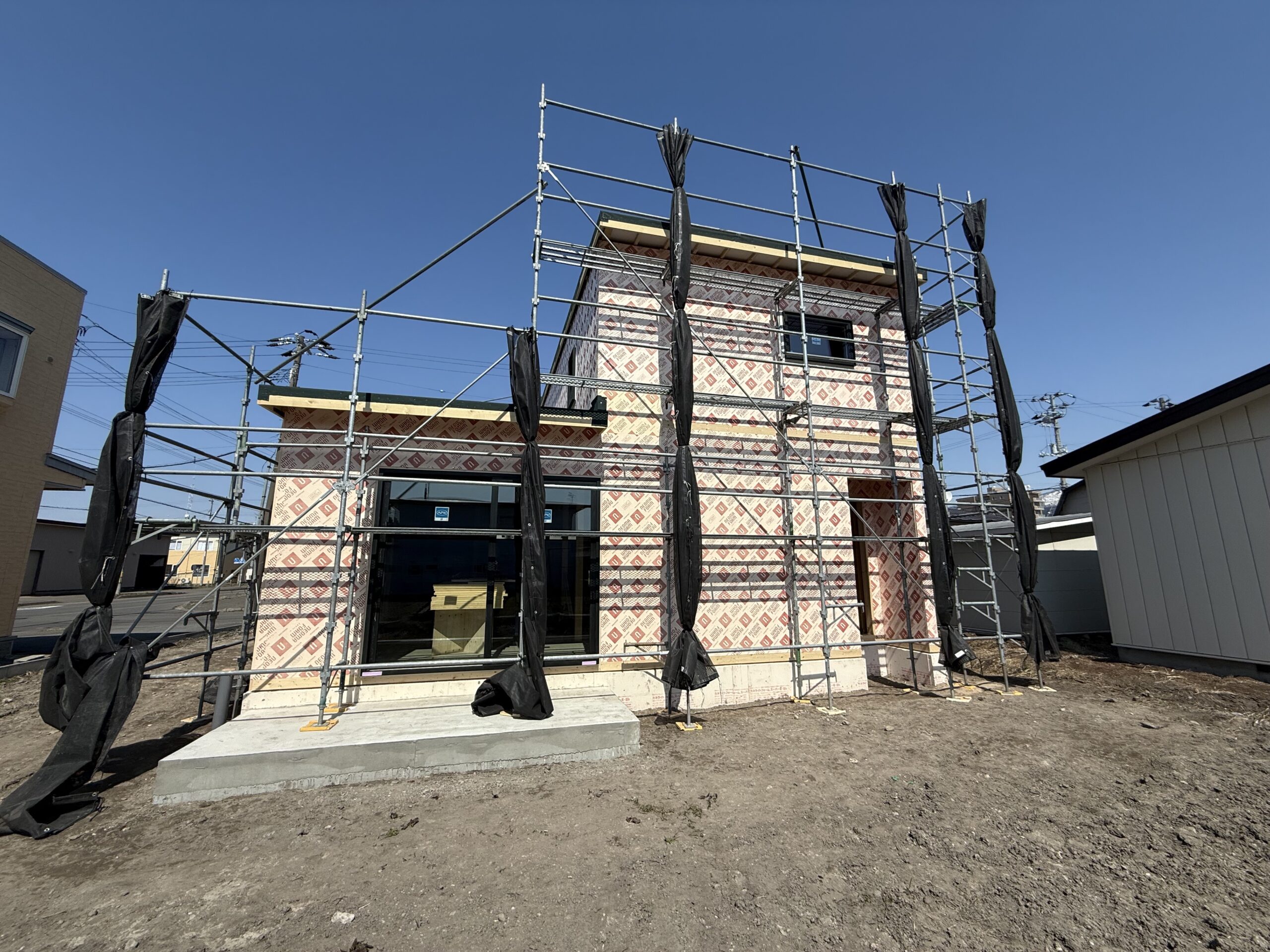 伊達市舟岡町新築工事13