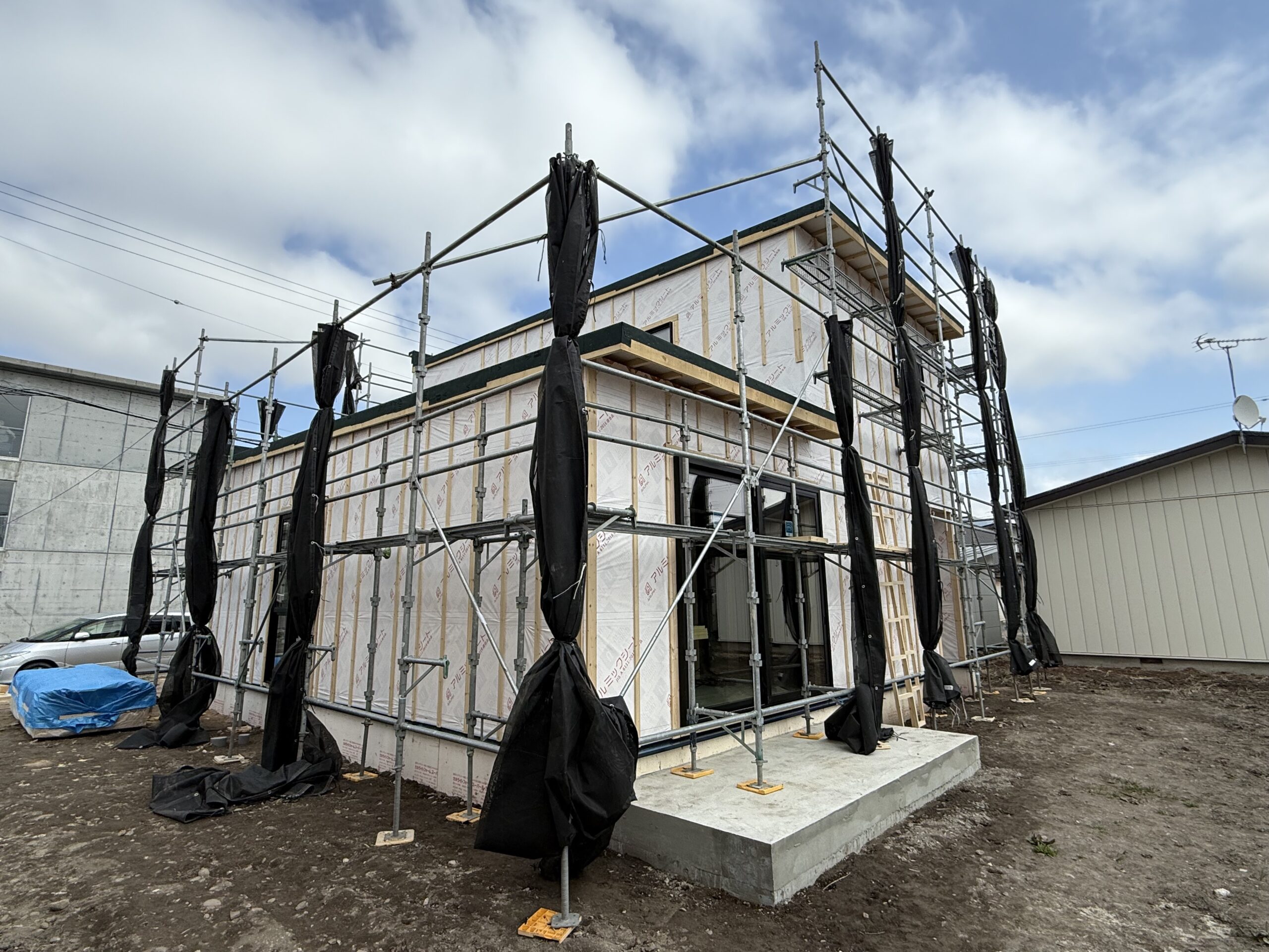 伊達市舟岡町新築工事14