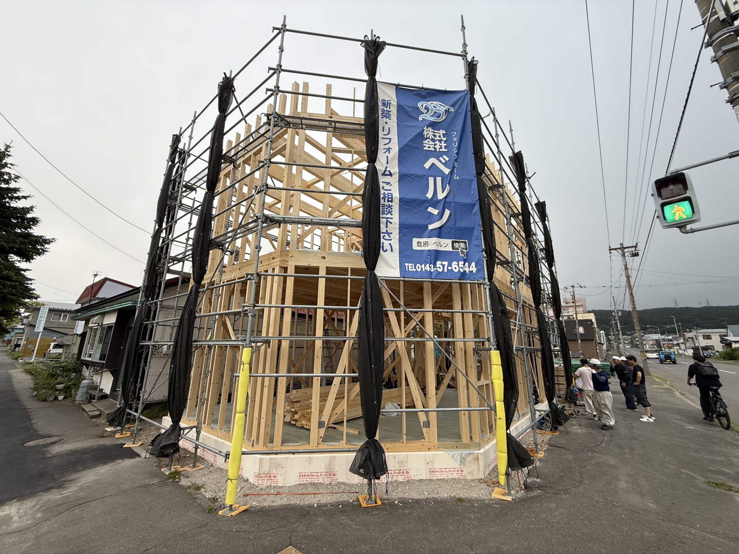 室蘭市宮の森町新築工事11